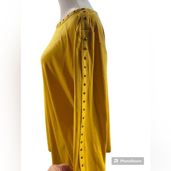 Ladies Ruby Rd, gold top; X-LARGE - Picture 3 of 5